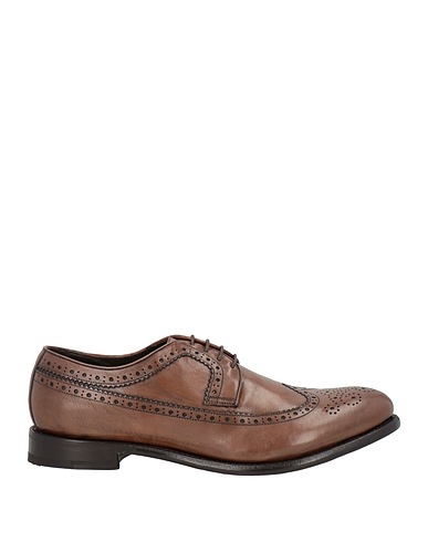 ORTIGNI Laced shoes Brown Cowhide