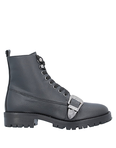 TRUSSARDI JEANS Ankle boot Black Textile fibres
