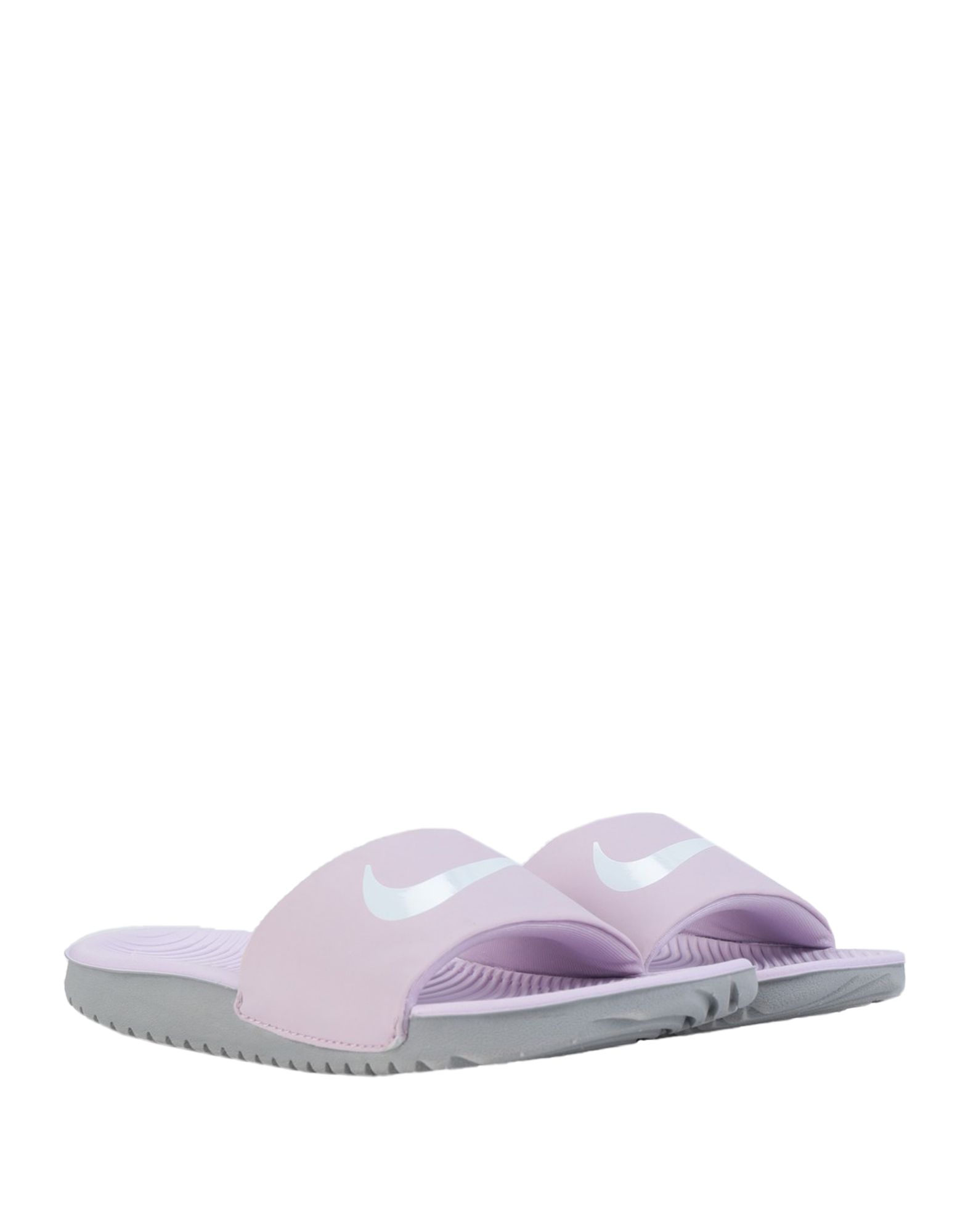 lilac nike sliders