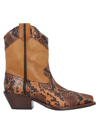VIC MATIĒ Ankle boot Tan Soft Leather