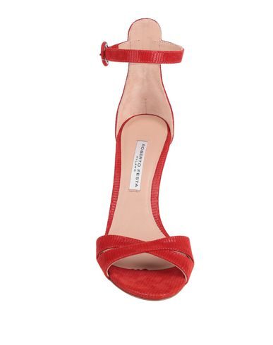 ROBERTO FESTA ROBERTO FESTA WOMAN SANDALS RED SIZE 11 SOFT LEATHER 11866730KA 7