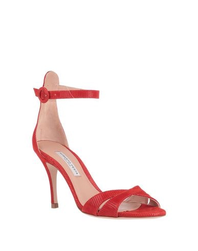ROBERTO FESTA ROBERTO FESTA WOMAN SANDALS RED SIZE 11 SOFT LEATHER 11866730KA 7