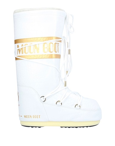 MOON BOOT Boots White Ovine leather