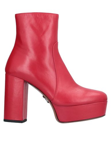 Pinko Ankle Boot In Red