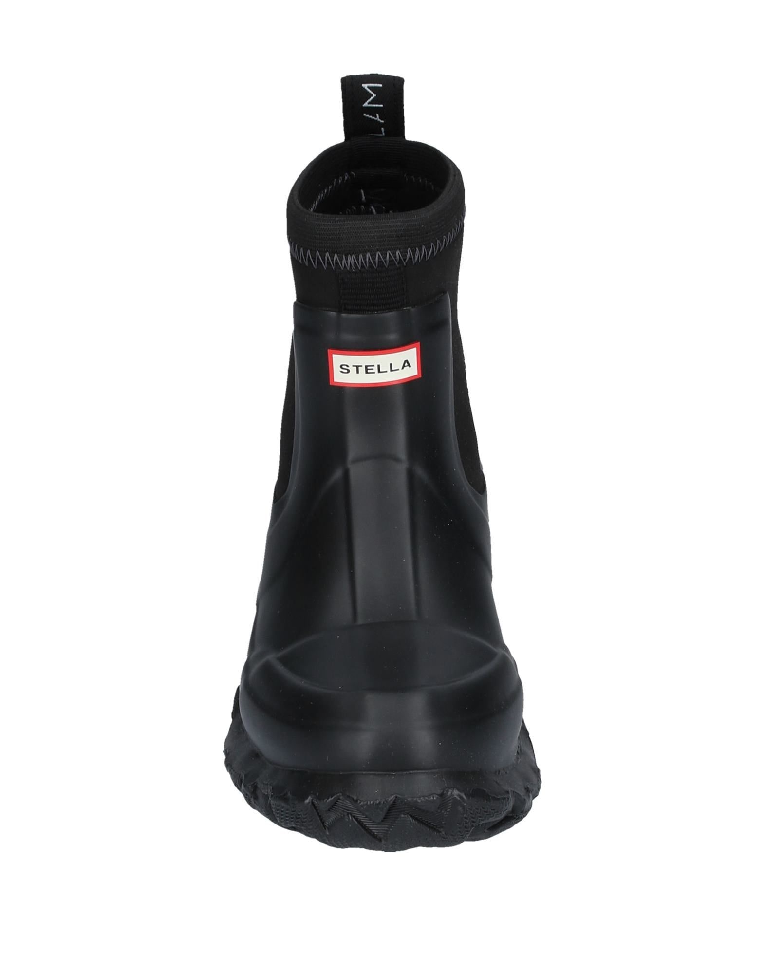 STELLA McCARTNEY x HUNTER Footwear | Black Women's Ankle Boot | YOOX
