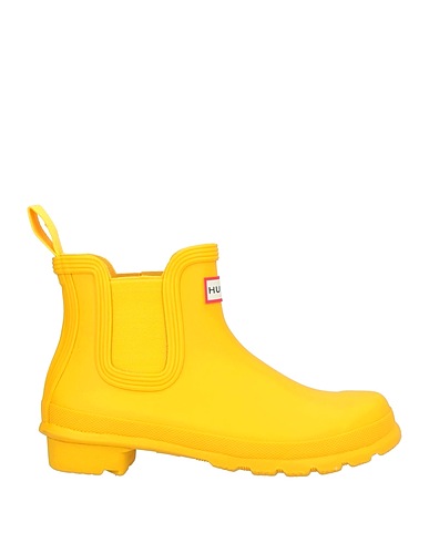 HUNTER Stivaletti Giallo 100% Fibre tessili