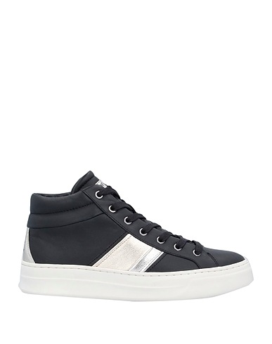 CRIME London Sneakers Black Soft Leather