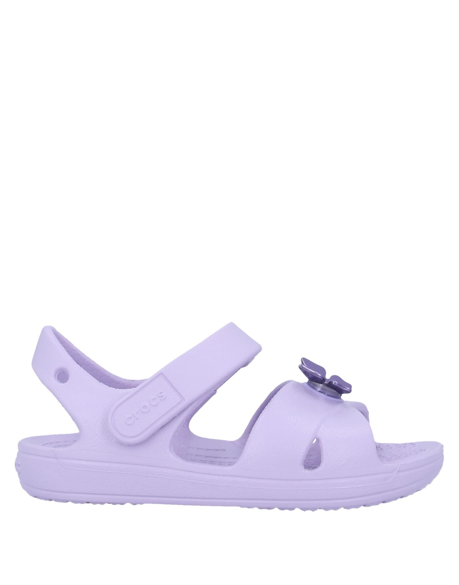 crocs purple sandals