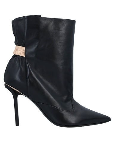 N°21 Ankle boot Black Calfskin