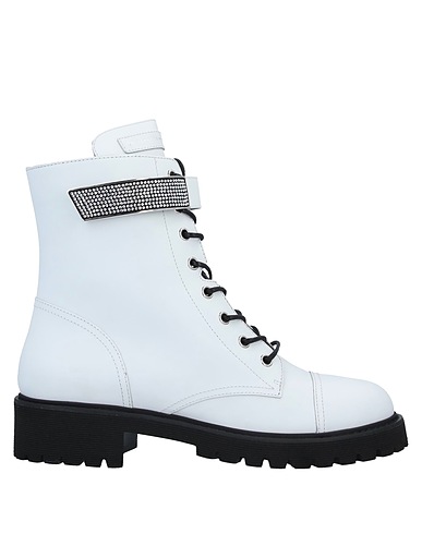 GIUSEPPE ZANOTTI Ankle boot White Soft Leather