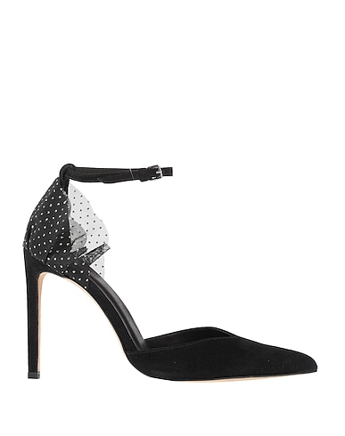 IRO Pump Black Soft Leather, Textile fibers