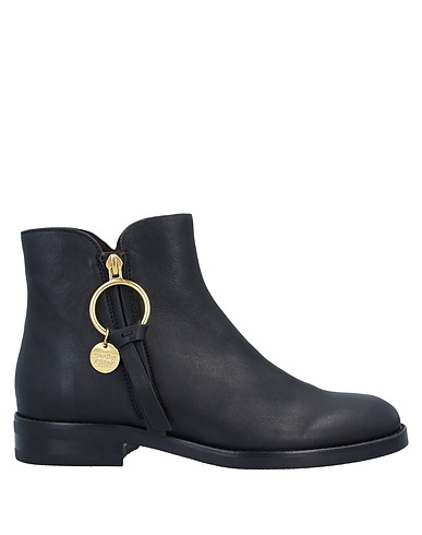 SEE BY CHLOÉ Ankle boot Black Calfskin
