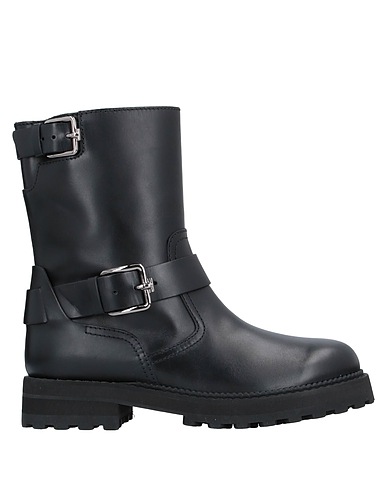 TOD'S Stiefelette Schwarz Leder
