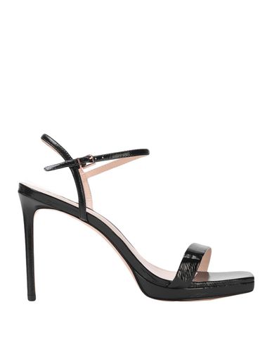 SCHUTZ SCHUTZ WOMAN SANDALS BLACK SIZE 9 LEATHER 11874822OC 13