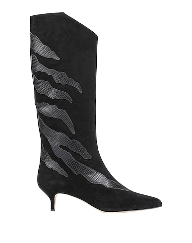GIA COUTURE Boots Black Leather