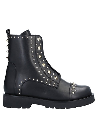 TWINSET Ankle boot Black Leather