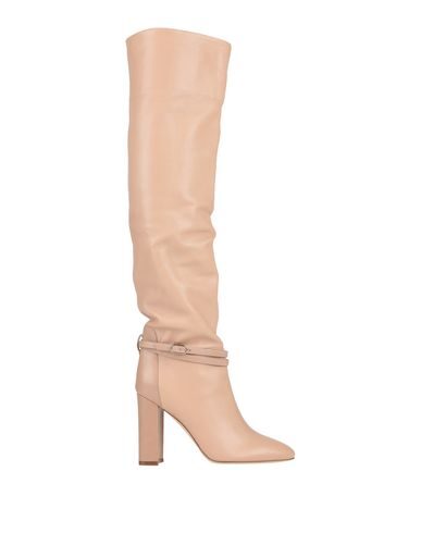 pale pink boots