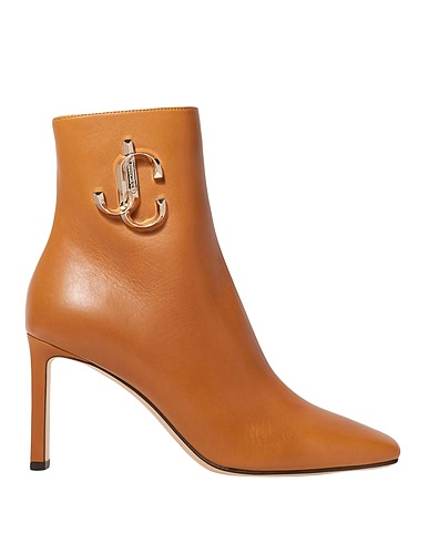 JIMMY CHOO Ankle boot Tan Calfskin
