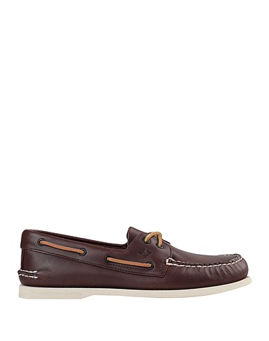 SPERRY モカシン A/O 2-EYE-CLASSIC BROWN
 ダークブラウン 革