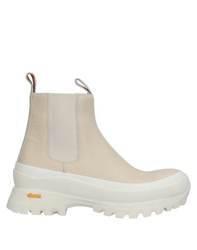 Jil Sander Ankle Boots In Ivory