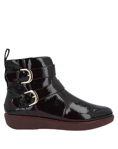 FITFLOP Ankle boot Chocolate brown Leather