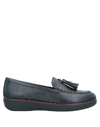FITFLOP Loafers Black Soft Leather