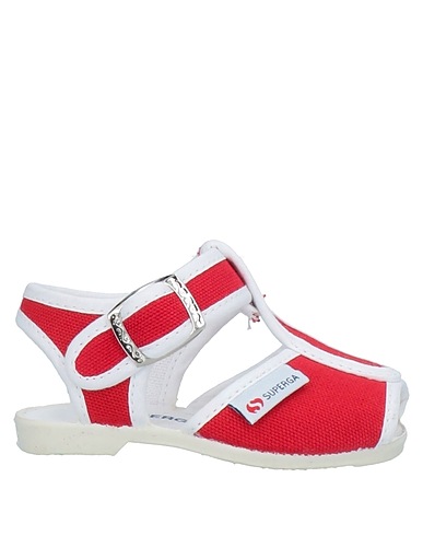 SUPERGA Sandali 1200-COTJ                     
 Rosso Fibre tessili
