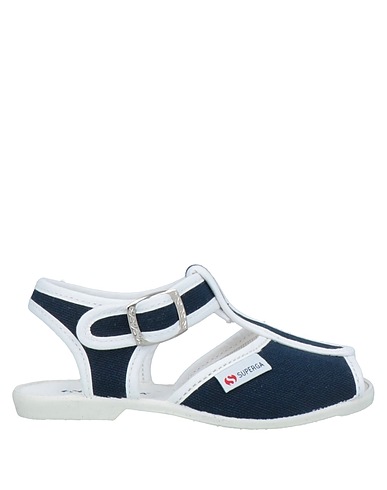 SUPERGA Sandali 1200-COTJ                     
 Blu notte Fibre tessili