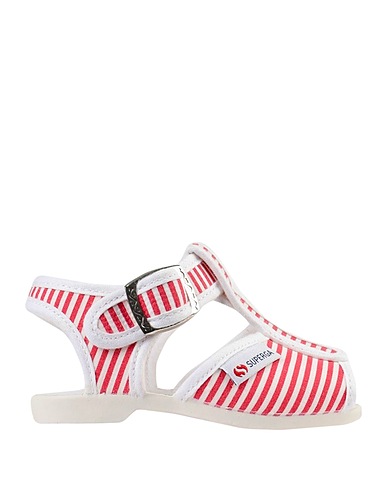 SUPERGA Sandals 1200-FANCOTJ                  
 Red Textile fibers