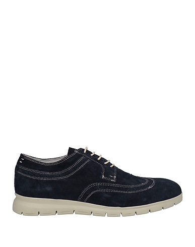 CAFèNOIR Laced shoes Midnight blue Leather