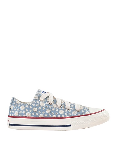 CONVERSE Canvas trainers  Azure Textile fibres