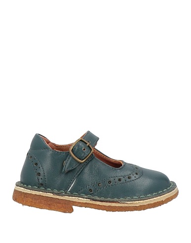 EUREKA Ballerine Verde scuro Pelle