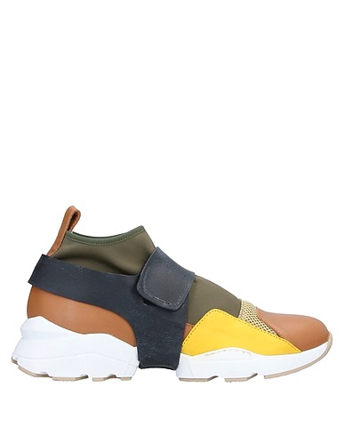 IXOS Sneakers Camel Textile fibres, Leather
