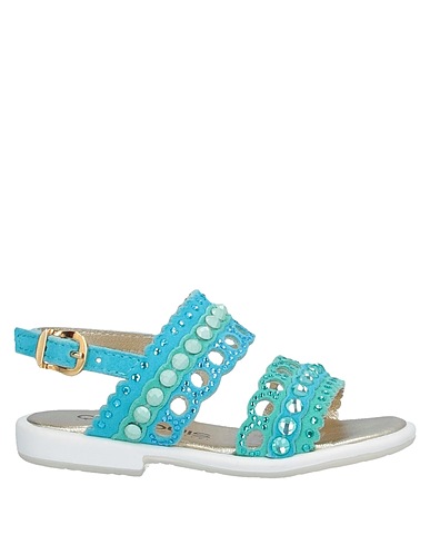 QUIS QUIS Sandals Turquoise Leather