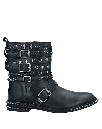 TWINSET Ankle boot Black Leather
