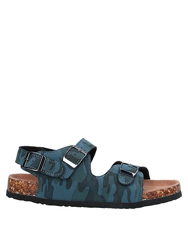 COLORS OF CALIFORNIA Sandals Slate blue Textile fibres