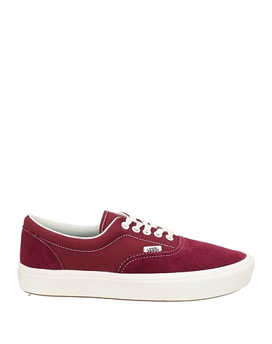 VANS Sneakers Burdeos Piel, Fibras textiles