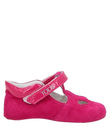 TOD'S Scarpe neonato Porpora Pelle, Altre Fibre