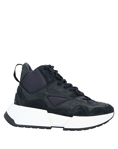 MM6 MAISON MARGIELA Sneakers Braungrau Leder, Gewebefasern