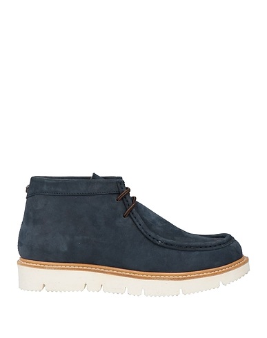 KJØRE PROJECT Ankle boot Navy blue Leather