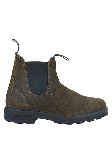 BLUNDSTONE Stiefelette Militärgrün Leder