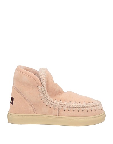 MOU Ankle boot Light pink Sheepskin, Wool