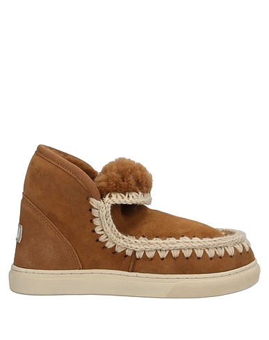 MOU Ankle boot Camel Sheepskin, Wool