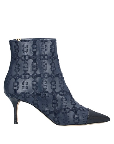 TORY BURCH Ankle boot Midnight blue Soft Leather
