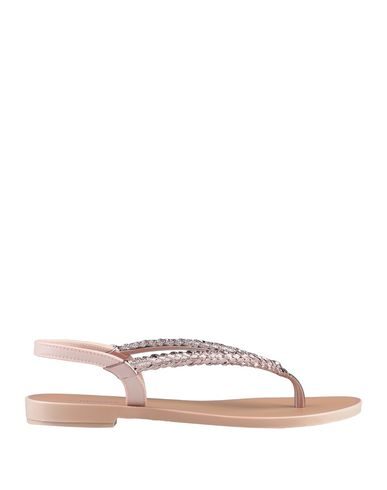 Grendha Toe Strap Sandals In Pink