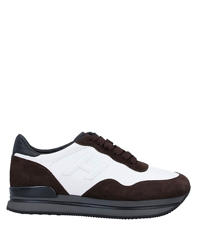 HOGAN Sneakers Dunkelbraun Leder