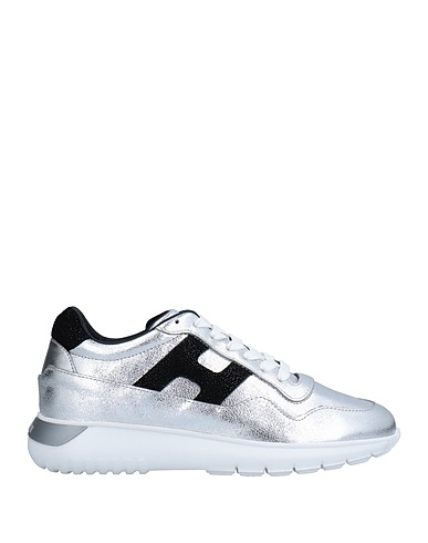 HOGAN Sneakers Argento Pelle