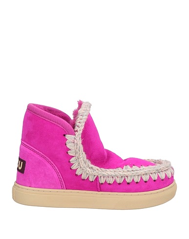 MOU Ankle boot Fuchsia Sheepskin