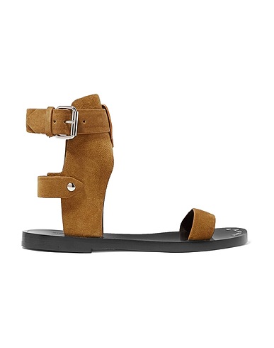 ISABEL MARANT Sandals Brown Leather