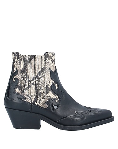 JANET & JANET Ankle boot Ivory Soft Leather